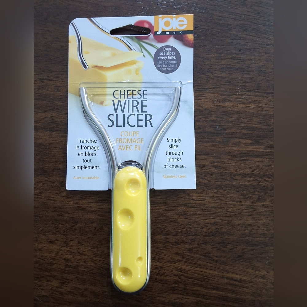 Joie Stainless Steel Cheese Wire Slicer -NEW